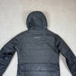 Oakley Puffer Jacket S / M Black Colourway Hooded Full Zip