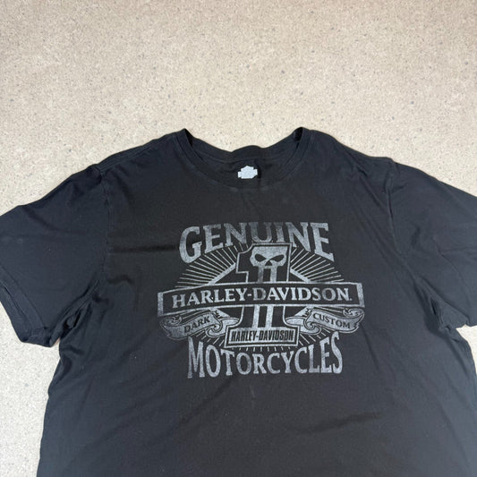 Harley Davidson T Shirt 2XL Black Colourway Relaxed Fit