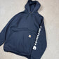 Carhartt Navy Hoodie Large