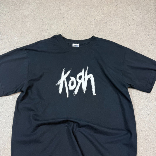 Korn Vintage T Shirt 2007 Large Black