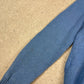 Ralph Lauren 1/4 Zip Knit Medium Blue Vintage 90s