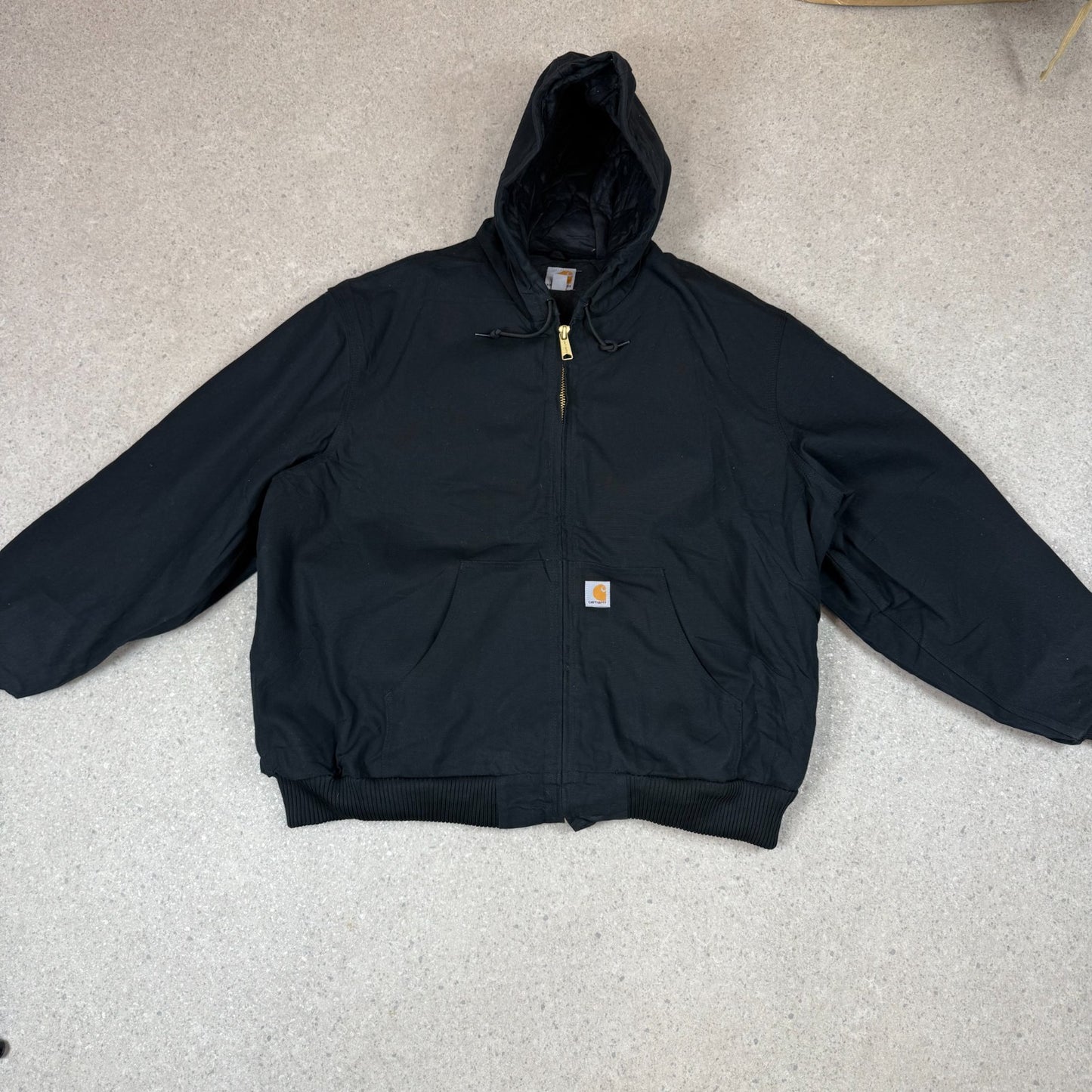 Carhattt Active Jacket 3XL Black Active Vintage Carhartt Jacket J140-BLK