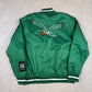 Philadelphia Eagles Bomber Jacket Medium Embroidered Lined Quilted Rare