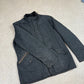Barbour Jacket Medium Padded Black Jacket Embroidered Logo