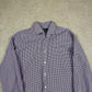 Polo Ralph Lauren Check Shirt Large Purple Classic Fit