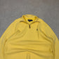 Ralph Lauren 1/4 Zip Large Yellow Colourway Embroidered Logo Cotton