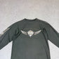 Harley Davidson Long Sleeve Medium Khaki Colourway GOWANDA NY USA