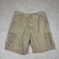 Wrangler Cargo Shorts 36” Tan Colourway Baggy Fit