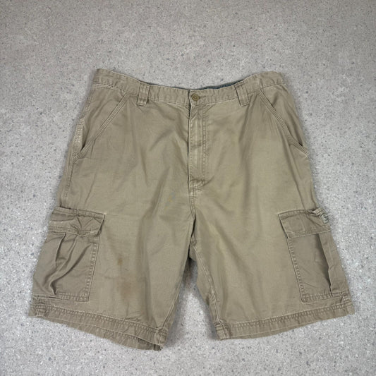 Wrangler Cargo Shorts 36” Tan Colourway Baggy Fit