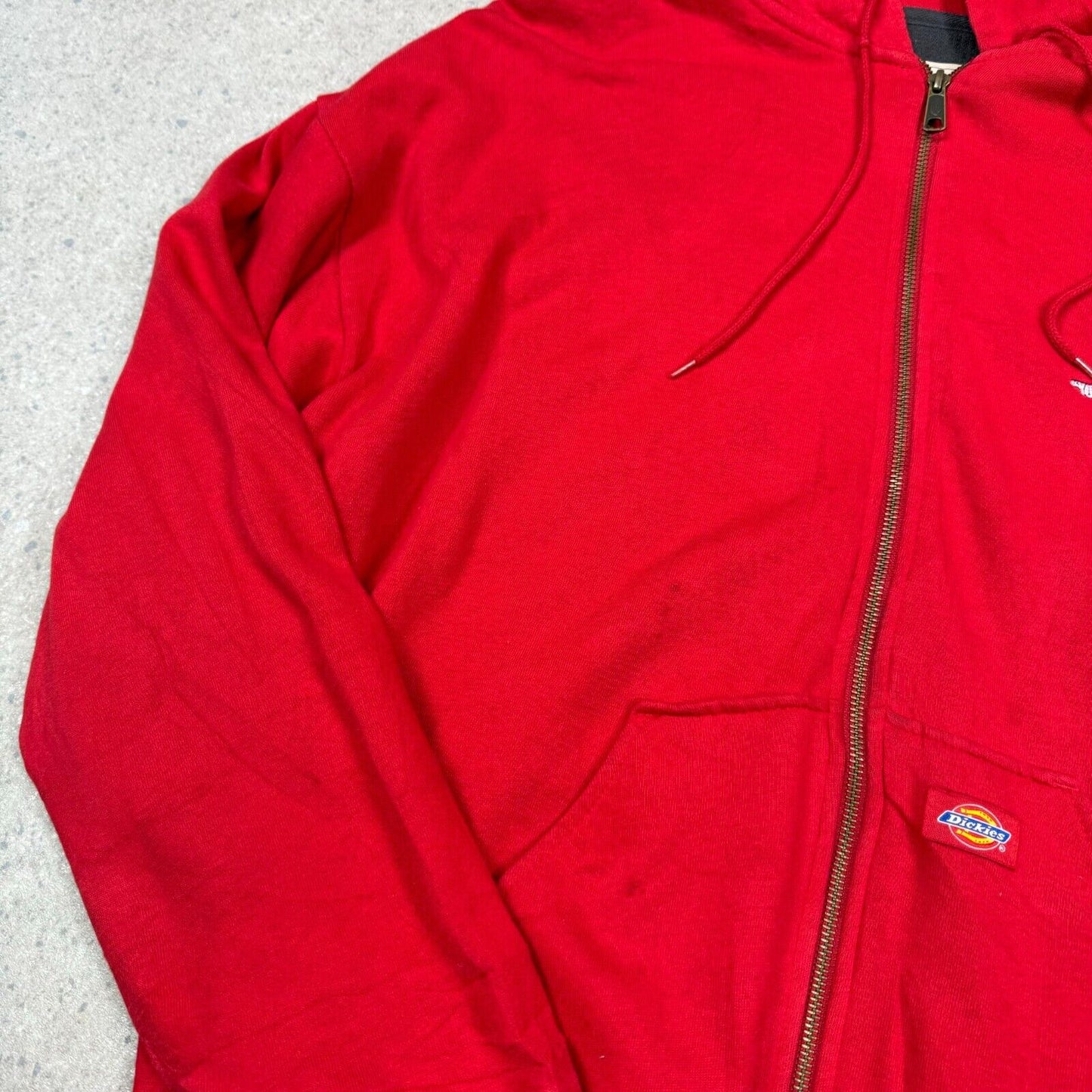 Dickies Hoodie Red XL Full Zip