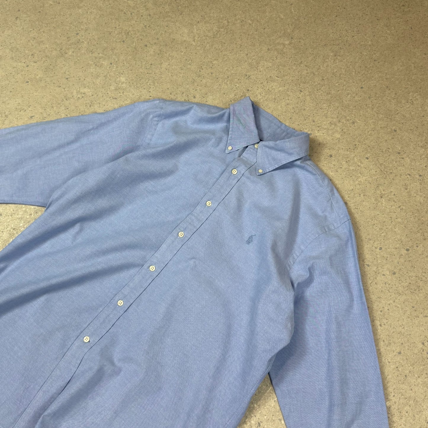 Ralph Lauren Thirt Slim Fit XL Blue Colourway Embroidered Logo 17.5” Neck