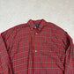 Ralph Lauren Check Shirt Large Red