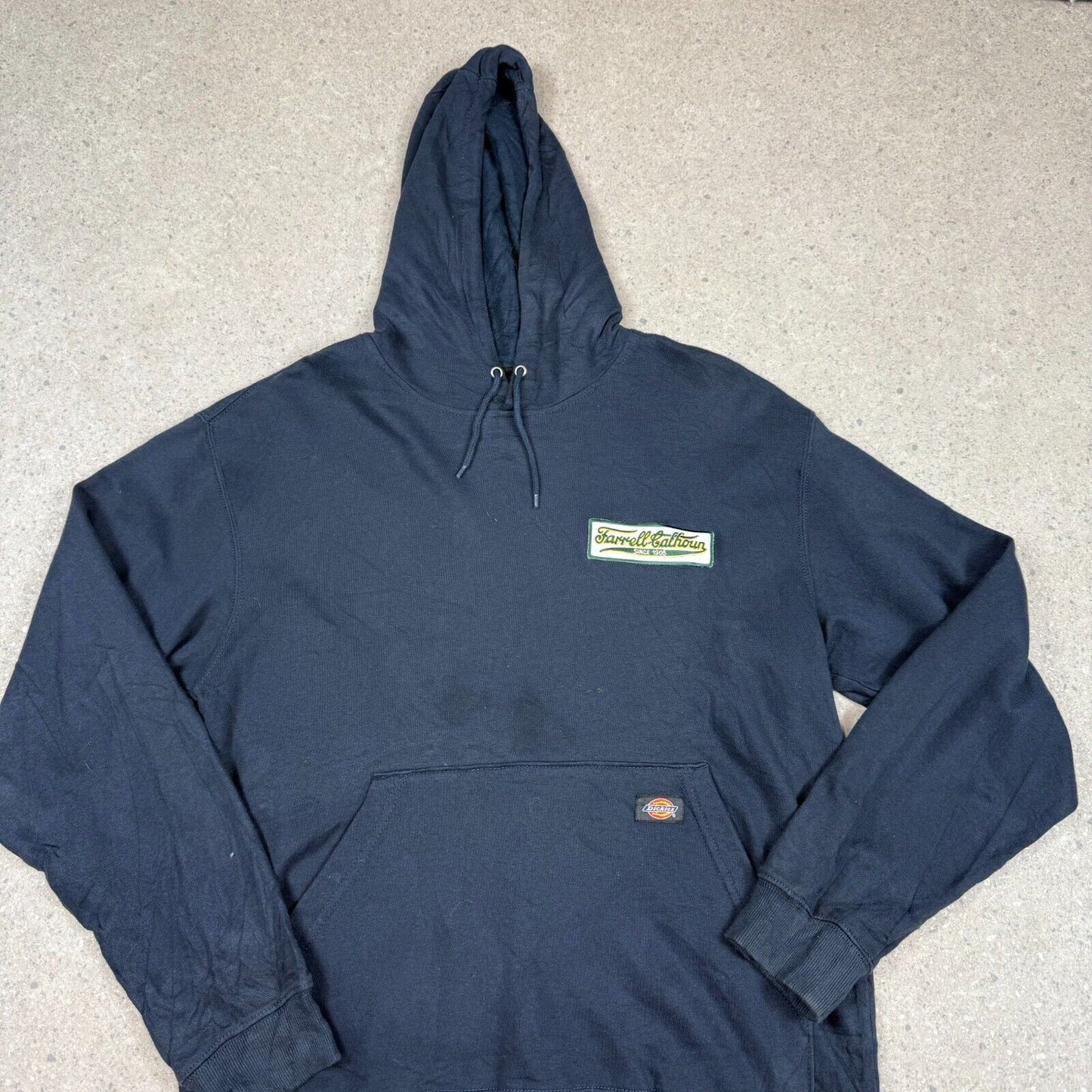 Dickies Hoodie Large Navy