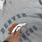 Denver Broncos NFL Hoodie XL Grey Hooded