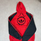 Adidas Originals Hoodie M 80 / 90s Rare Relaxed Fit Red Black Hooded