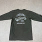 Harley Davidson Long Sleeve Medium Khaki Colourway GOWANDA NY USA
