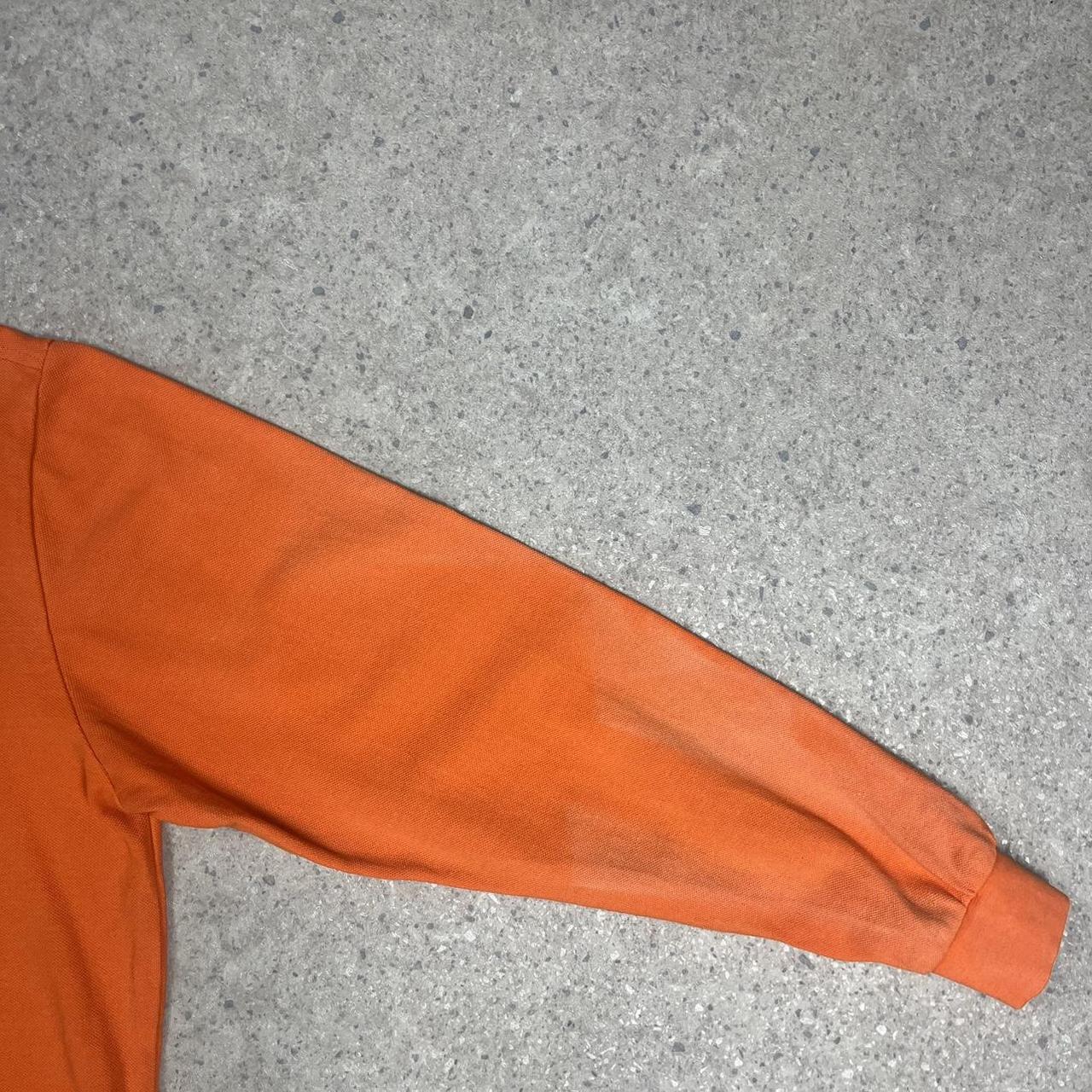 Ralph Lauren orange rugby shirt L