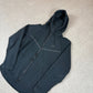 Nike Tech Fleece Full Zip Hoodie Black Large Hooded Pocket