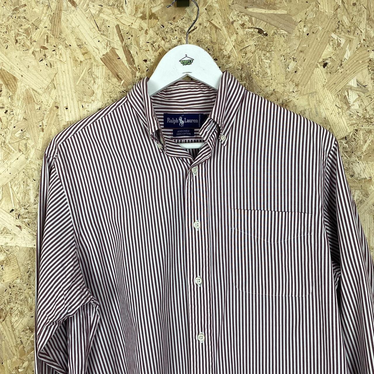 Ralph Lauren striped shirt large