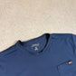 Dickies T Shirt XL Tall Navy Lightweight