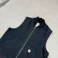 Carhartt Black Winter Vest 2XL Lined Vintage
