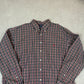 Ralph Lauren Check Shirt 2XL Blake Fit Embroidered Logo Red Navy
