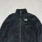 North Face Fleece Full Zip Jacket Women’s Small Teddy Bear Fleece