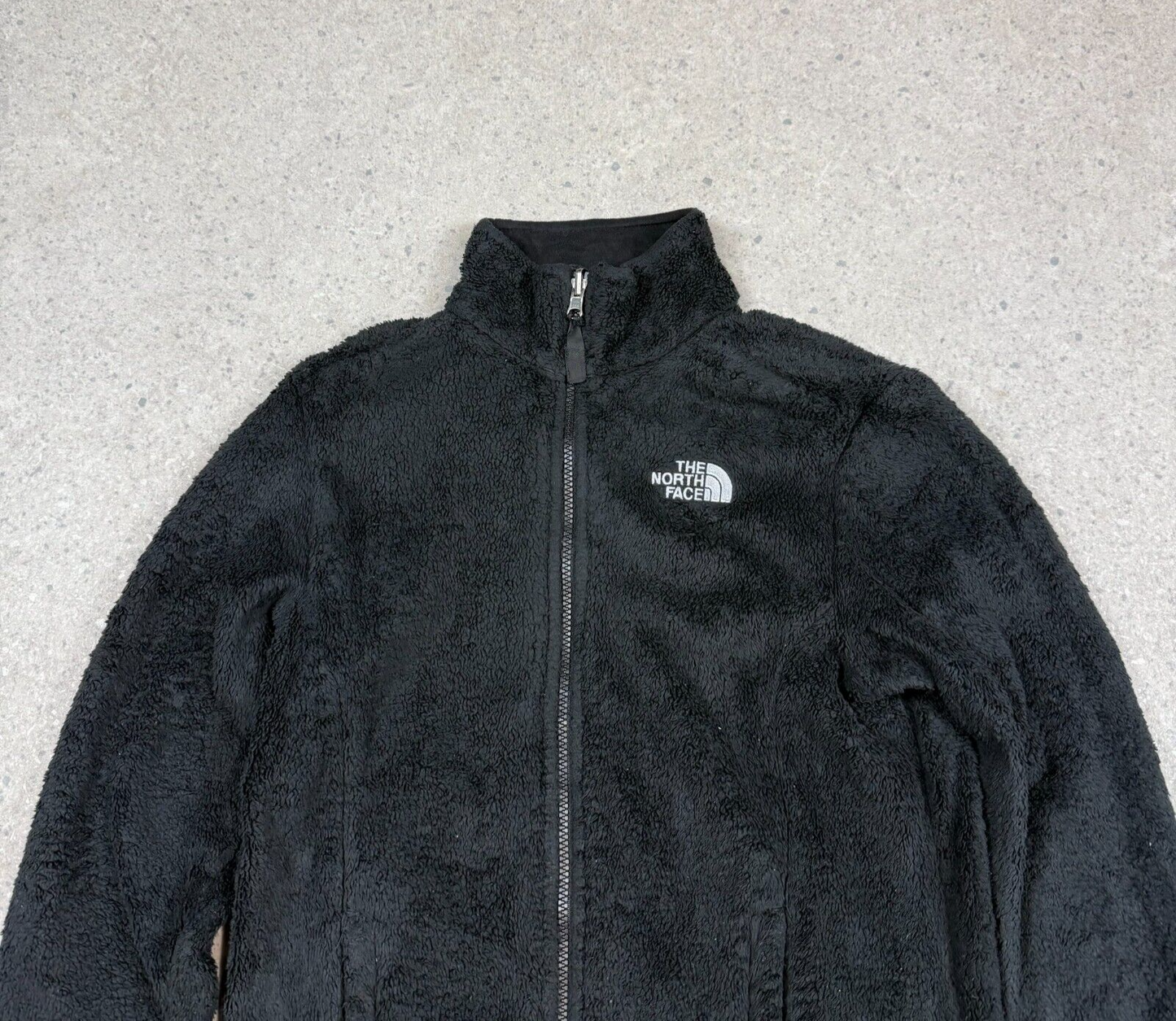 North Face Fleece Full Zip Jacket Women’s Small Teddy Bear Fleece