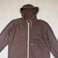 Dickies Zip Up Hoodie XL Brown Hooded