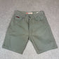 Lee Copper Shorts 30” Beige Colourway Leather Badge