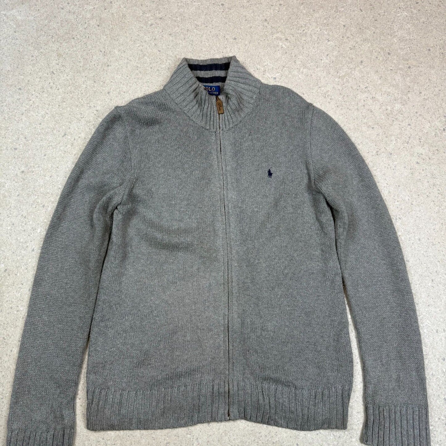 Ralph Lauren Full Zip S/M Jumper Cotton