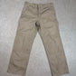 Carhartt Cream Trousers Pants 32x32 Double Knees