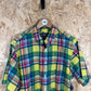 Ralph Lauren check short sleeve shirt large