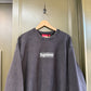 Supreme Box Logo Sweatshirt Black Large Long Sleeve