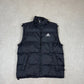 Adidas Puffer Gillet Medium 90s Adidas Black Colourway