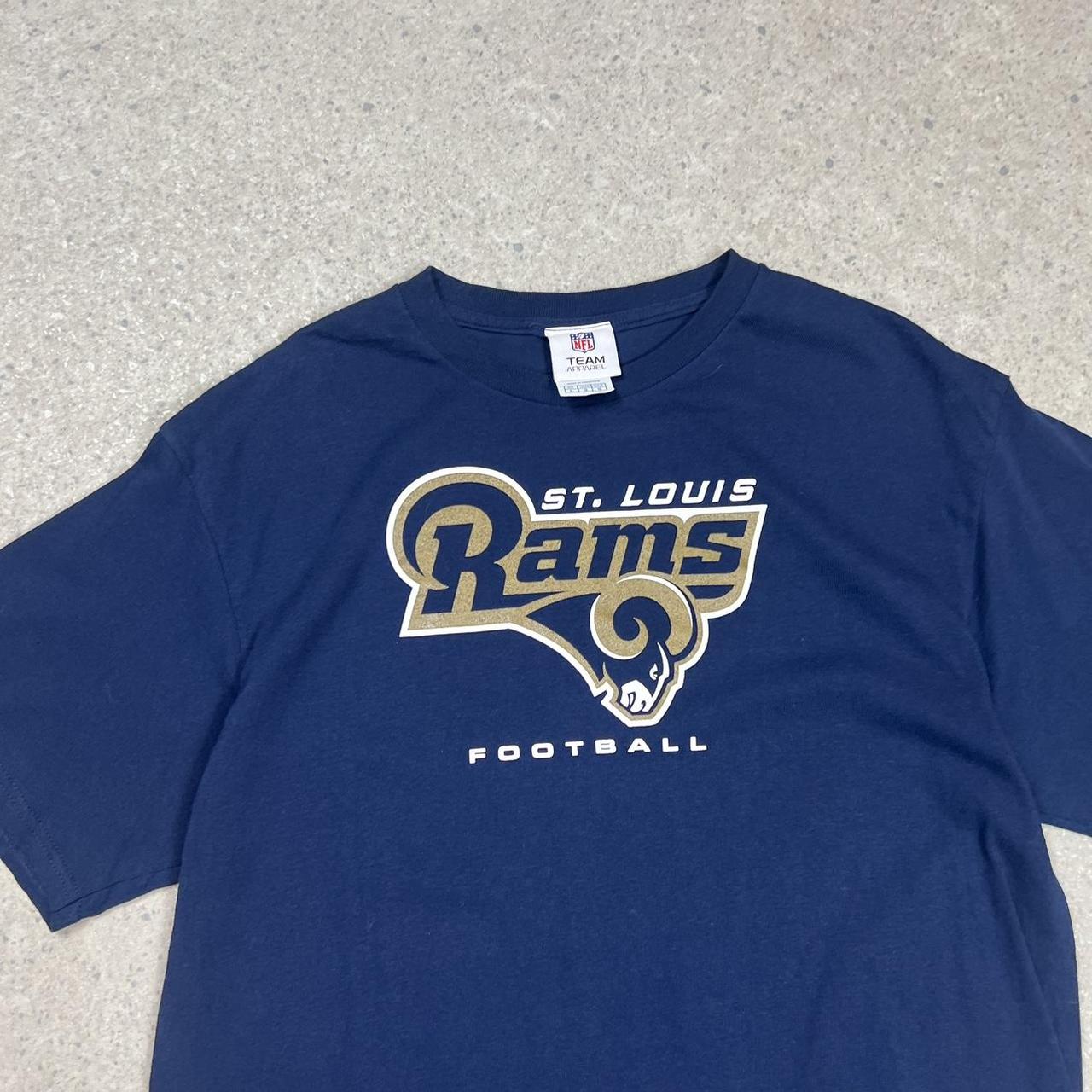 St Louis rams nfl t shirt large