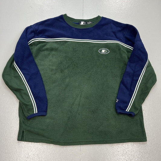 Starter Fleece Sweatshirt, Retro, Mens, XL