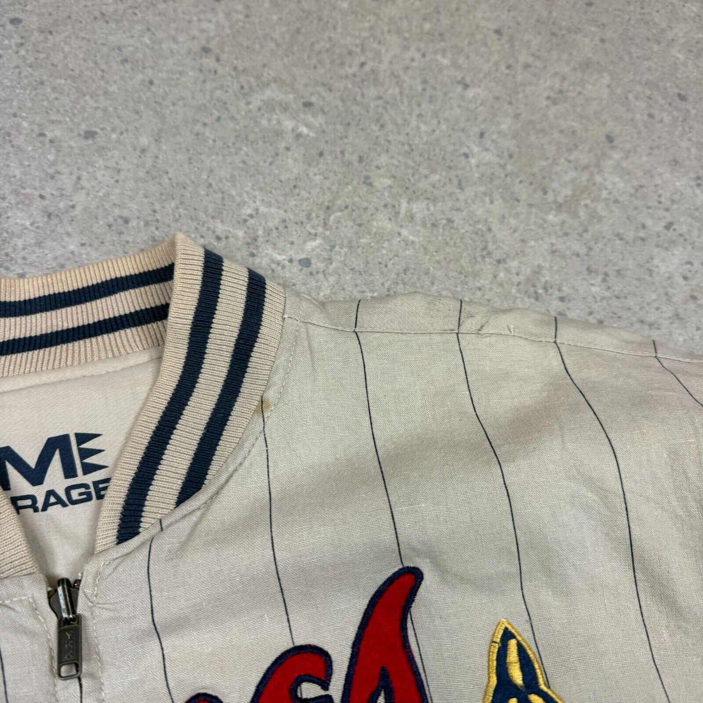 Atlanta Braves MLB Mirage Jacket S/M Atlanta 1991