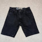 Wrangler Jorts 32” Black Colourway Denim