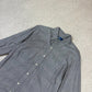Ralph Lauren Shirt Medium Grey Check Pattern