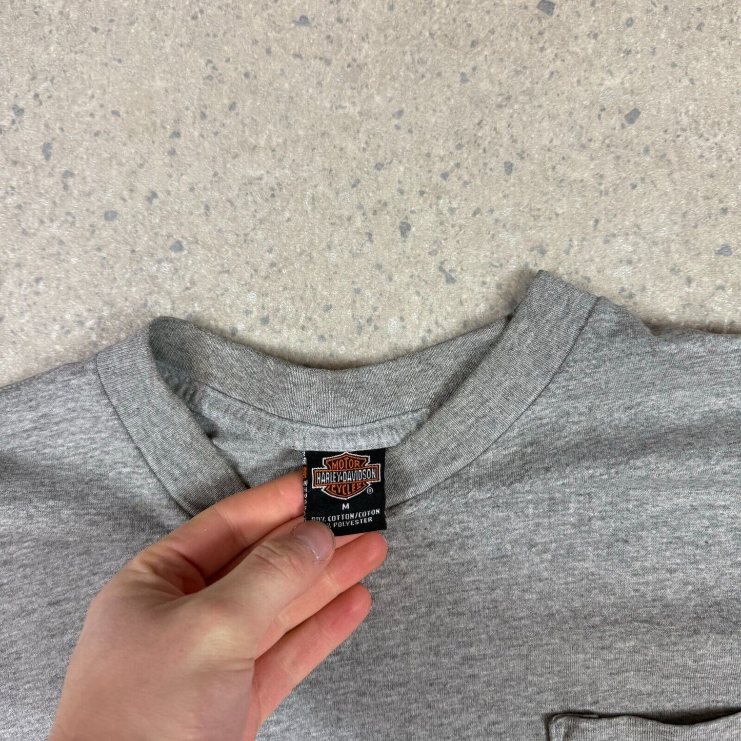 Harley Davidson T Shirt Medium Grey