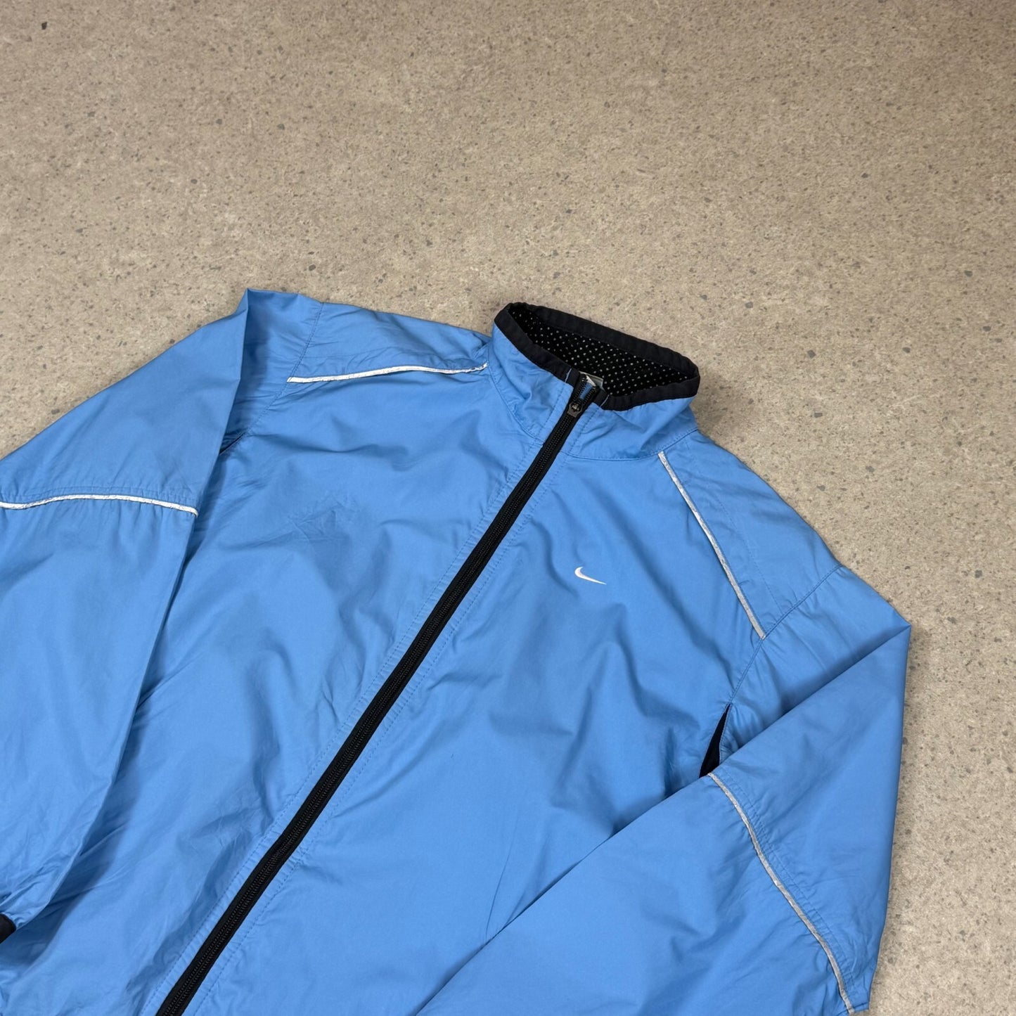 Nike Windbreaker Medium Womens Baby Blue Colourway Embroidered Logo