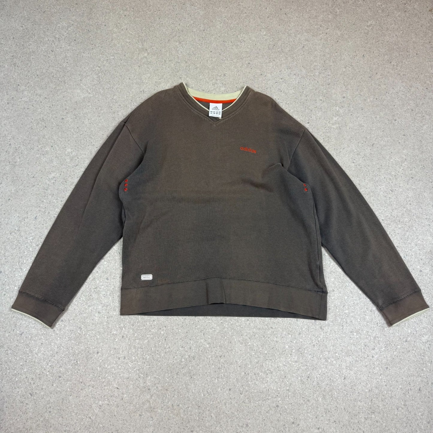 Adidas Sweatshirt Medium Grey Colourway Embroidered Logo