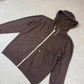 Dickies Zip Up Hoodie XL Brown Hooded