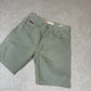 Lee Copper Shorts 30” Beige Colourway Leather Badge