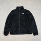 North Face Fleece Full Zip Jacket Women’s Small Teddy Bear Fleece