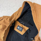 .Carhartt Active Jacket Large Tan Colourway Loose Fit Fleece Lined Hooded