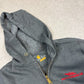 Carhartt Grey Hoodie Medium Zip Up Hooded