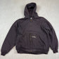 Carhartt Heavyweight Full Zip Hoodie Large Purple