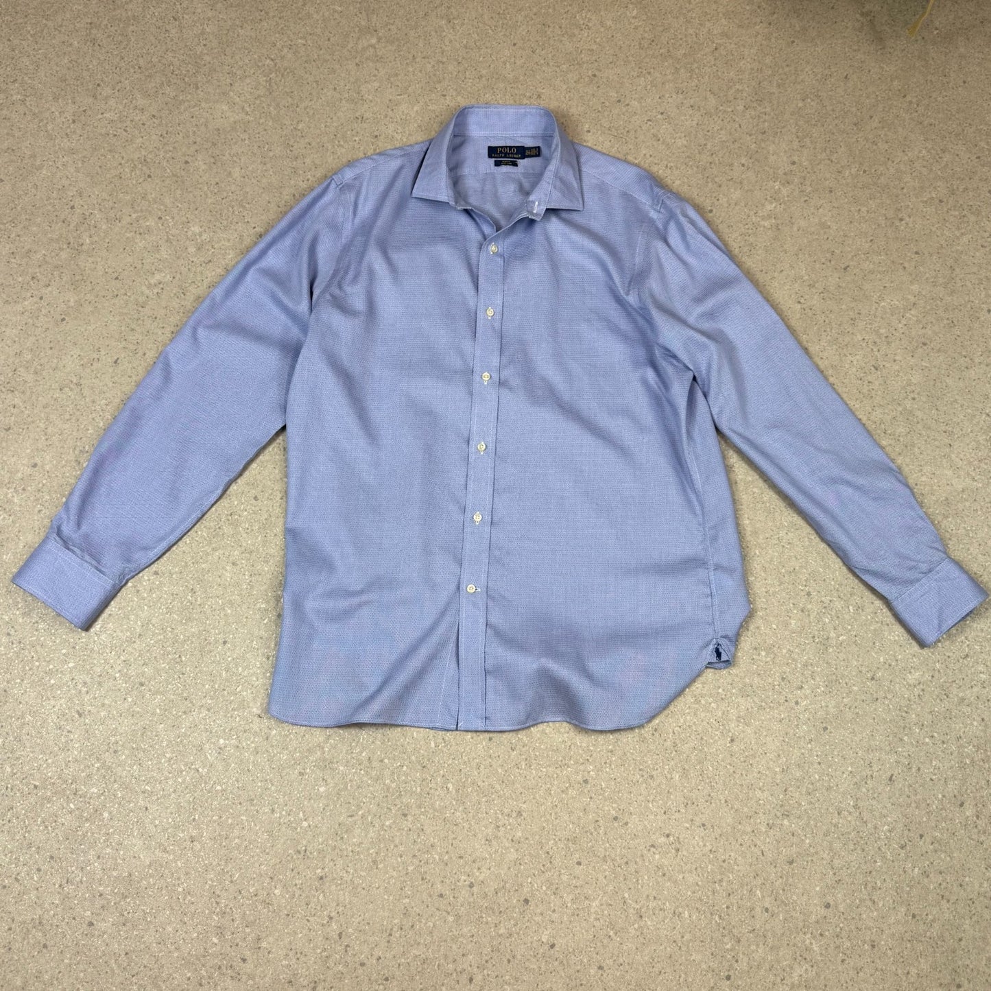 Ralph Lauren Shirt XL Slim Fit Embroidered Logo Long Sleeve